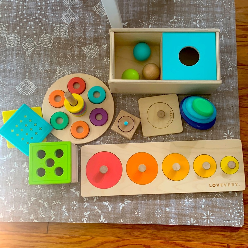Lovevery Montessori Wooden Toys Bundle